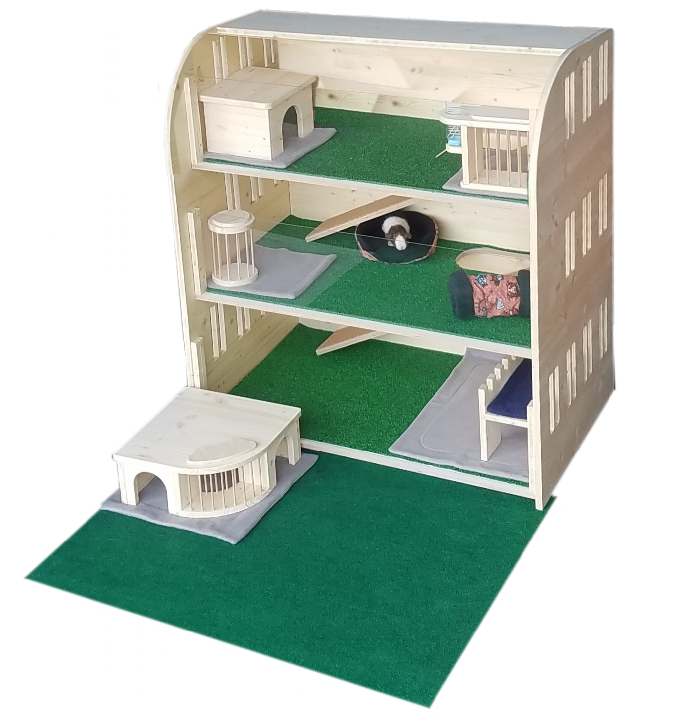 Schweinchenhochhaus 3 Etagen